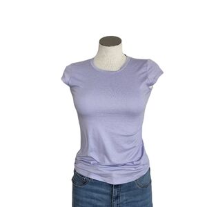 32°Cool Women's Cap Sleeve Lavender Top Size M